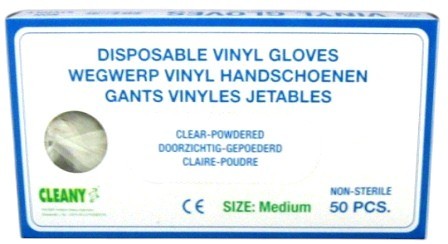 gants vinyl-50 medium